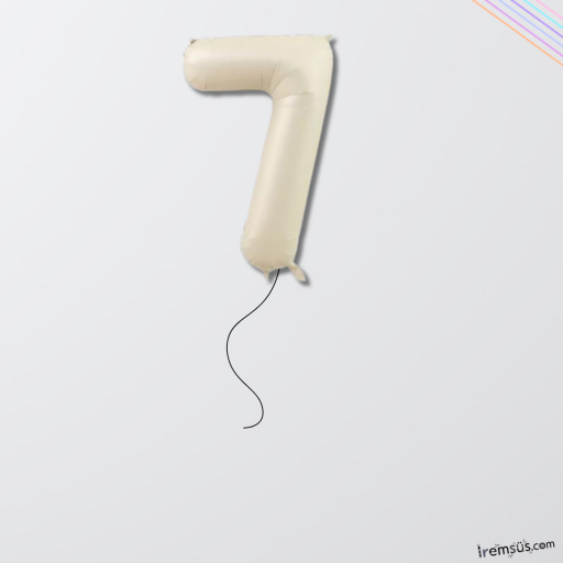 76 Cm Rakam Folyo Balonlar
