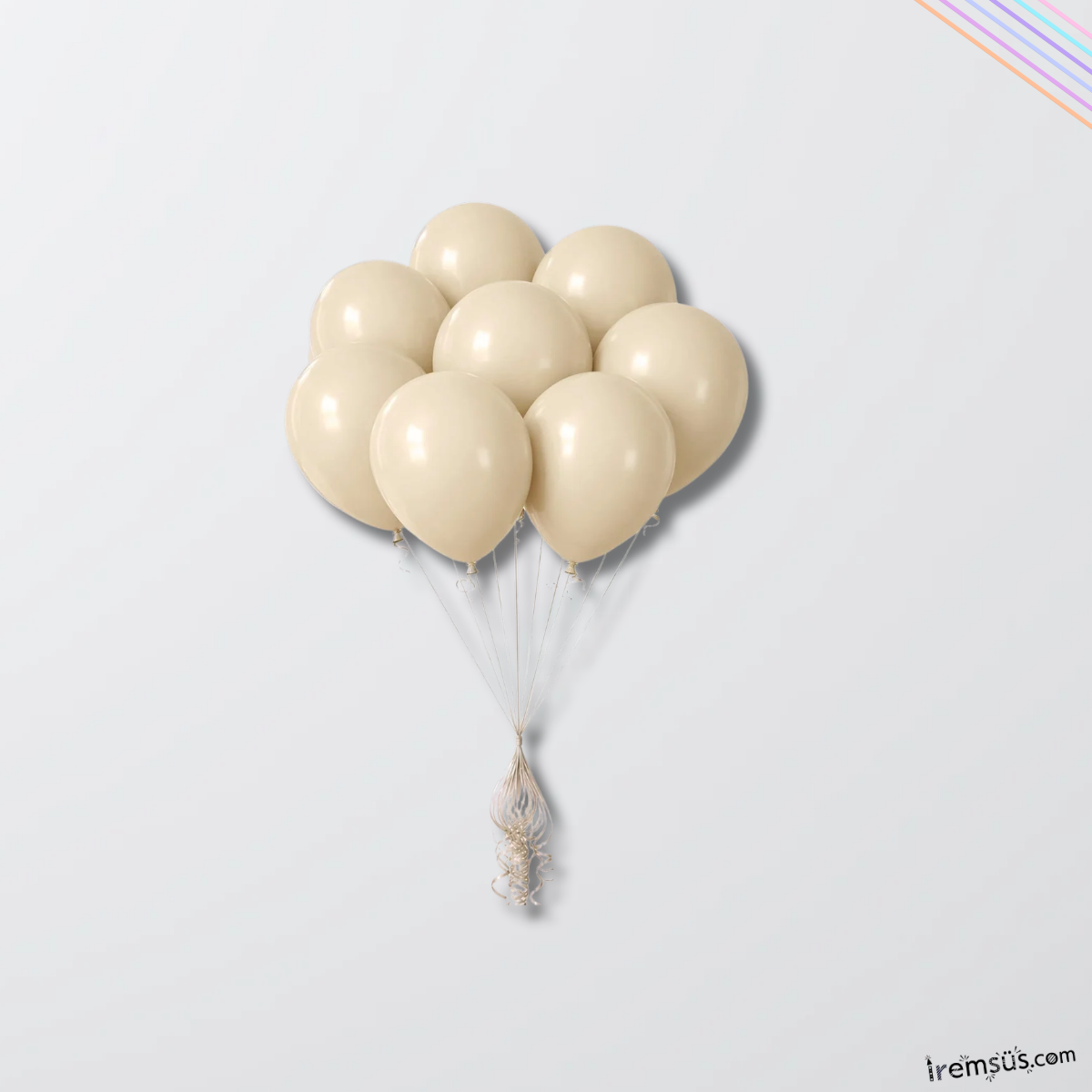 Kum Beji Rengi 10 Adet Balon Pastel Ton 12''