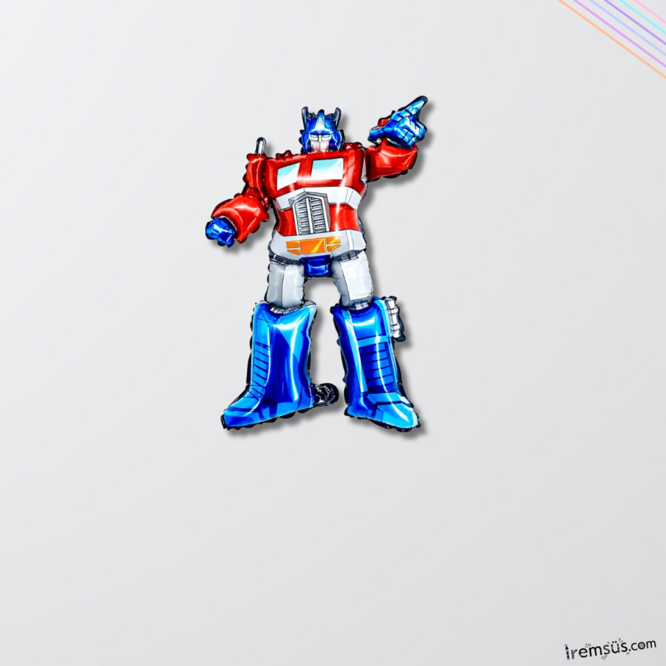 Transformes Figür Folyo Balon 70 cm