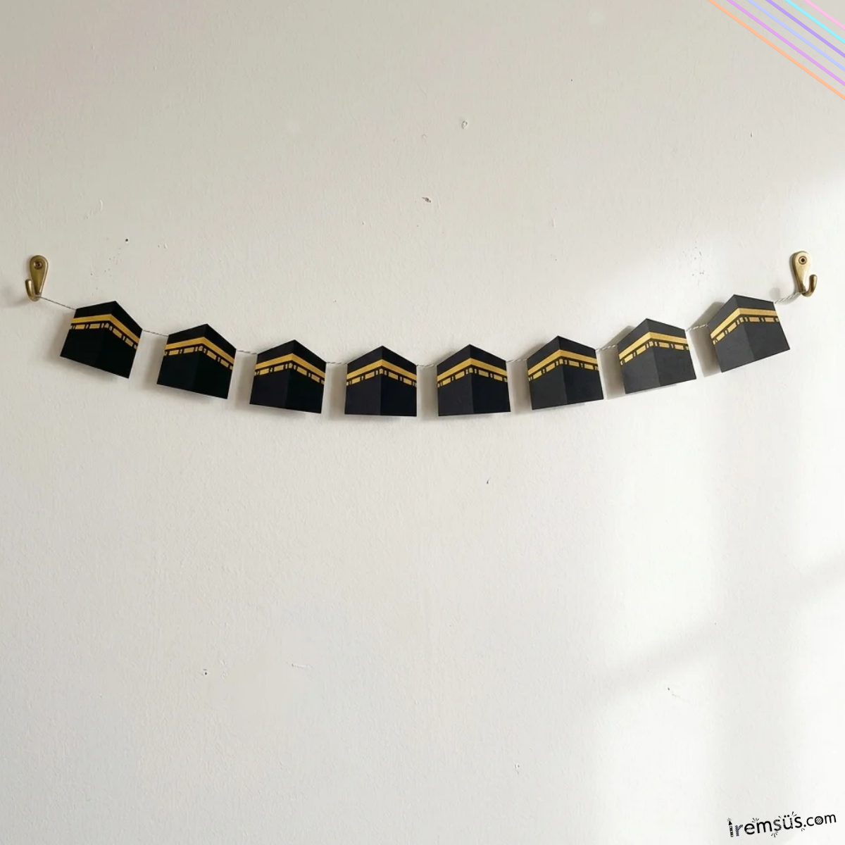 Kabe Dekoratif Banner 190 cm Umre Hac Süslemesi
