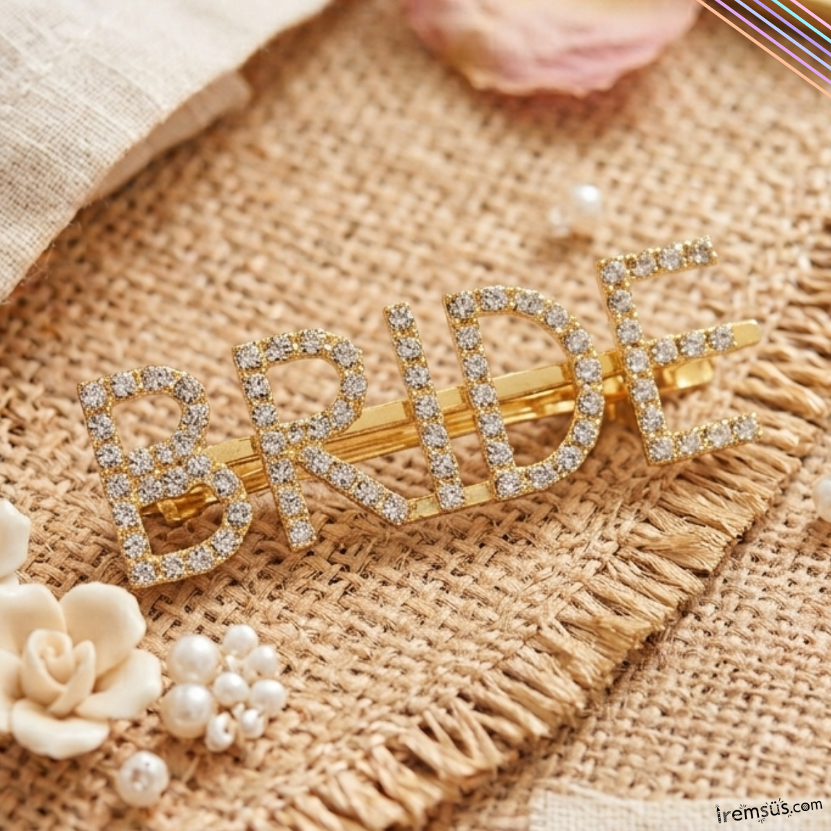 Bride Yazılı Taşlı Toka Bekarlığa Veda Tokası Gelin Tokası
