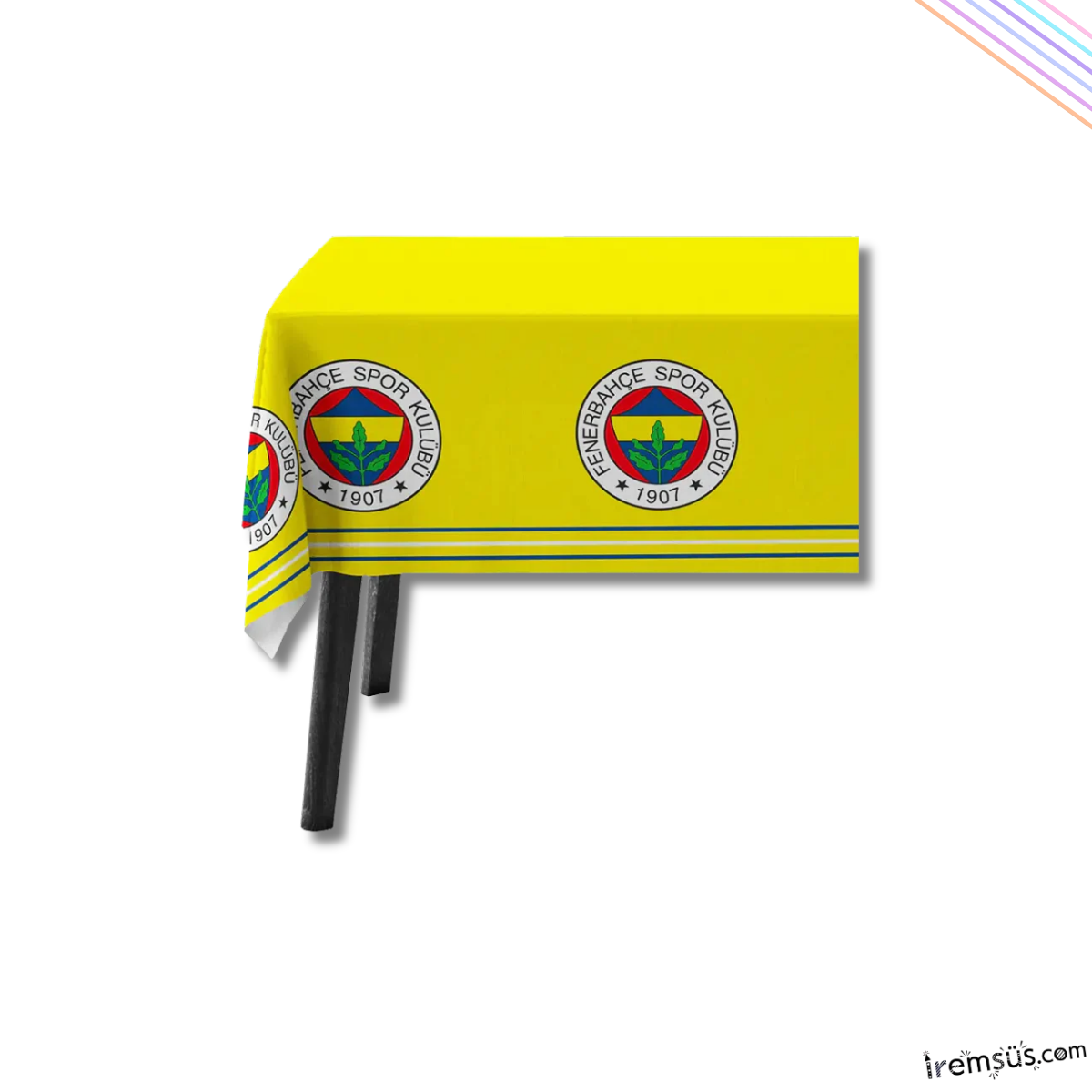 Lisanslı Fenerbahçe Takımı Plastik Masa Örtüsü 120*180 cm