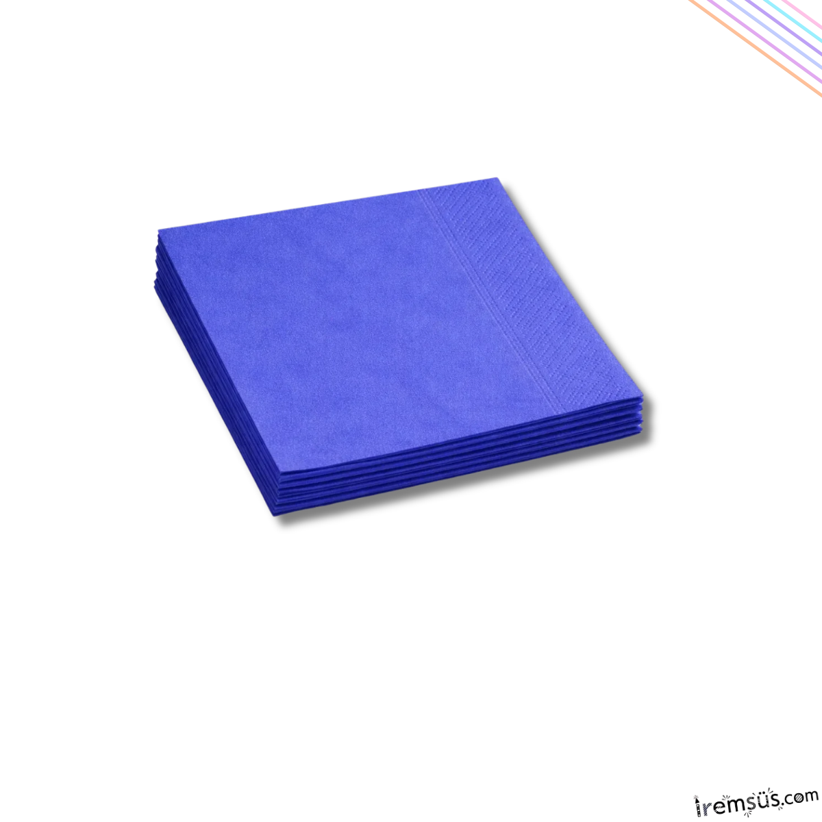 Lacivert Renk Konsept Parti Peçetesi 33*33 Cm 16 Adet Lacivert Renk Konsept Süsleme