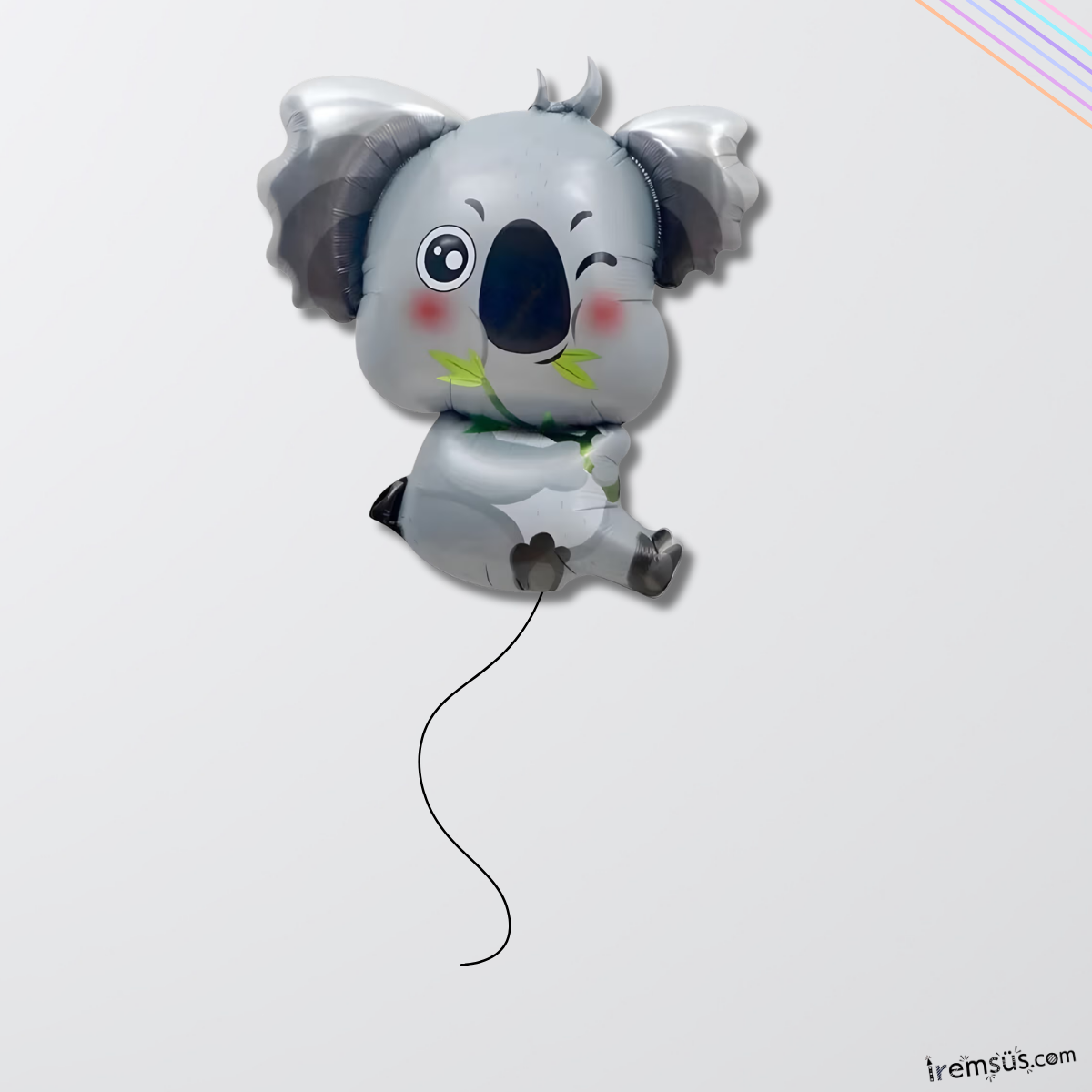 Koala Figür Folyo Helyum Balon 85 Cm